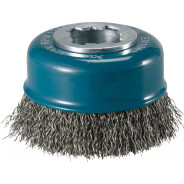 Щетка проволочная чашечная (d75 мм / пров 0,3 мм / X-lock)  MAKITA D-73396