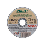 Круг отрезной 115х1.0x22.2 mm для металла LIGHT  ВОЛАТ 95115-10