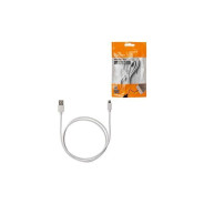 Дата-кабель, ДК 4, USB - micro USB, 1 м, белый  TDM SQ1810-0304