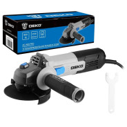 Углошлифмашина,800 Вт, 12 000 об/мин, диск 125 мм, шпиндель М14, DEKO AG-800 PRO...Deko 081-1024