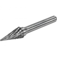 Шарошка металлическая коническая заостренная 10х18x58мм для обработки металла  ...H-D HD-61726