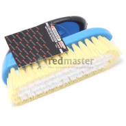 Щетка по металлу ручная в пластиковом корпусе с прорезиненной рукояткой (пластиковая проволока, 5x18...Forsage F-340125828