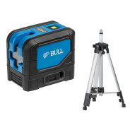 Нивелир лазерный линейный LL 2301 P, штатив, проекция: 2 плоскости 120°,180°, до 30 м,  ...BULL 13025123