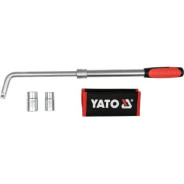 Ключ балонный телескопический 17x19, 21x23mm L385-530mm  YATO YT-08040
