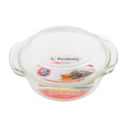 Кастрюля из жаропрочного стекла, 0.7 л, с крышкой, 186х160х79 mm  ...PERFECTO LINEA 11-070010