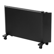 Конвектор электрический XCE-2000B, 230 В, 2000 Вт, черный, сушилка, колеса, Х-элемент  ...DENZEL 98129