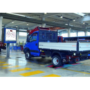 Тормозной стенд  с допустимой нагрузкой на ось до 8 т  MAHA MBT 3200 LON