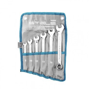 Набор ключей комбинированных 6 шт. 8-17 mm  антислип  Stels 15282