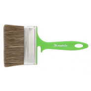Кисть флейцевая для работ по дереву, 100х12 мм, смешанная щетина, пластиковая рукоятка  ...Matrix 83376