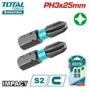 Бита ударная PH3 25мм   (2 шт)TOTAL TACIM71PH325