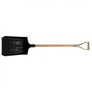 Лопата угольная с деревянным черенком  VOREL 35860