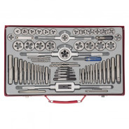 Набор метчиков и плашек М2-М20, 65 шт., метал. кейс MATRIX Matrix 773065