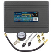 Индикатор компрессии бензинового двигателя Profi 8пр.(0-21Bar, М10, М12, М14, М18 + 2 жестких прижим...ILOforce IF-908G1