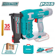 Пистолет шпилькозабивной аккумуляторный, 20В, БЕЗ АКБ,  TOTAL TCBNLI3603