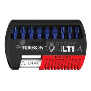 Набор бит 1/4", 10пр, PH, PZ, TX, MYBIT 10 TORSION  Krino 66005305