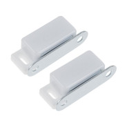 Защелка магнитная 45мм белая (2 шт в пакете)  STARFIX SMF-07499-2