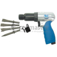 Пневмомолоток L=190мм (3200ударов/мин на х/х) в комплекте 5 насадок (180мм)  ...SUMAKE ST-M3009K/R
