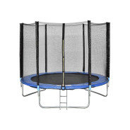 Батут с защитной сеткой и лестницей, 244х51 см, (для детей старше 14 лет)  ...ARIZONE 80-080300