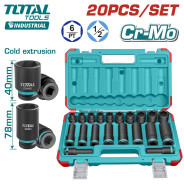 Набор ударных головок 1/2 "   (20 шт)TOTAL THKISD12203L