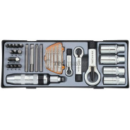 Набор инструмента 33 пр. в лотке  Force T5331