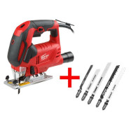 Лобзик электрический 650Вт, пропил до 65 мм, JS 6506-2 LE в кор. +набор пилок лобз. универсальный 5ш...WORTEX JS65062LE0021A3