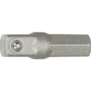 1/4" адаптер-переходник для шуруповертов 1/4"Hex-1/4"Sq. 30ммL  ...Force 8092230