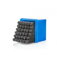 Набор клейм буквы и цифры  8mm (36пр)  GEKO G01817