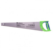 Ножовка по дереву "Зубец", 500 мм, 7 TPI, зуб 2D, калёный зуб, 2-х компонентная рукоятка  ...Сибртех 23804