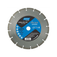 Алмазный круг 230х22.2 mm универсальный сегментированный VULCAN UNI  ...NORTON 70184625178