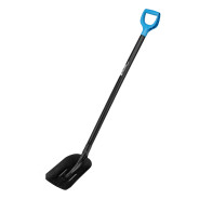 Лопата совковая, 235х285х1310 мм, ребра жесткости, деревянный черенок, с рукояткой, LUXE// Palisad...PALISAD HOME 