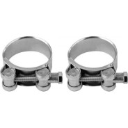 Хомуты зажимные 38-41/20мм (2шт)  VOREL 73795