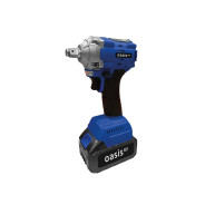 Гайковерт аккумуляторный,1/2'', 2900 об/мин, 750 Нм, 21В, 2АКБ 4,0 А/ч,  Oasis ...OASIS GK-750 Pro