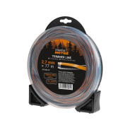 Леска ф 2.7 мм х 77 м витой квадрат сеч. TRIPLE PRO METSA (трехкомпонентная)  ...STARTUL ST6163-27