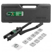 Инструмент гидравлический обжимной для кабелей 9т(ход штока-15,5мм, сечение 10-240мм2, адаптеры-16,2...Rock FORCE RF-Y240A