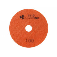 Алмазный гибкий шлифкруг "Черепашка" 100 № 100 (мокрая шл.)  ...TRIO-DIAMOND 340100