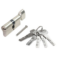 Евроцилиндр Стандарт Z.F.70В-5K (30x10x30B) SN (перф.ключ, 5ключей)  ...УЗК 12226