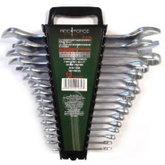 Набор ключей комбинированных и рожковых,16 пр.  Rock FORCE RF-5199