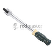 Вороток шарнирный с противоскользящей пластиковой рукояткойм 200мм, 3/8"  ...Rock FORCE RF-8013200