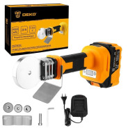 Паяльник для полипропиленовых труб аккумуляторный, 20В, 1АКБ 4,0 А/ч,  DEKO DKCPW20V...Deko 086-3000