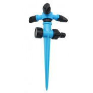 Распылитель для полива вращающийся трехрожковый на пике (60м2, 4атм) HD ...H-D HD-G2119