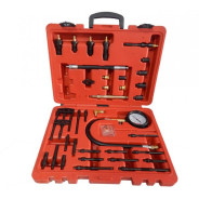 Тестер компрессии для дизельных двигателей универсальный с комплектом адаптеров 47пр., в кейсе  ...Forsage F-937G1