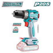 Дрель-шуруповерт, 20В, БЕЗ АКБ, 60НМ,   TOTAL TDLI206021