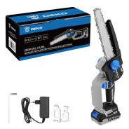 Пила цепная аккумуляторная, 20В, 1АКБ 3,0 А/ч,  DEKO DKCHS 20V Deko 085-2010