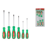 Набор отверток 6шт. SL,PH, PZ  ВОЛАТ 17080-06