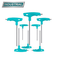 Набор ключей шестигранных 2-10 мм Т-образных с шариковой головкой   (8 шт)...TOTAL THHW80816