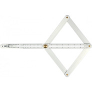 Транспортир с подвижными кронштейнами Al  YATO YT-70853