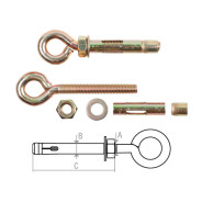 Анкер с кольцом М12х16х110 мм,  STARFIX SMP-50297-1