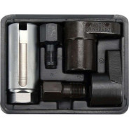 Головки-ключи для лямбда-зондов 1/2" и 3/8" (набор 5пр.)  ...YATO YT-17510