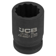 Головка ударная 3/4", 27мм (12гр.)  JCB JCB-46827