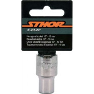 Головка торцевая  1/2"  6гр. 10мм  VOREL 53332